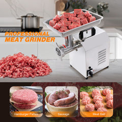 Hakka Meat Mincer Commercial Stainless Steel Electric Meat Grinder (TC12)