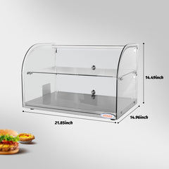 Hakka 45L Commercial Countertop Bakery Display Case