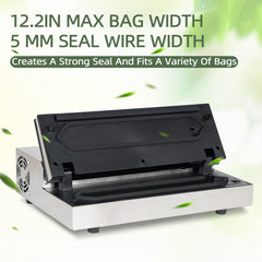 Hakka 15" Vacuum Sealer Food Preservation Storage Saver Packing Machine