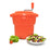 Clivia 20 Liter/5 Gallon Large Commercial Manual Salad Spinner&Dryer