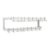 Hakka Brothers 60 in. Wall Mounted Commercial Stainless Steel Double Line Pot Rack