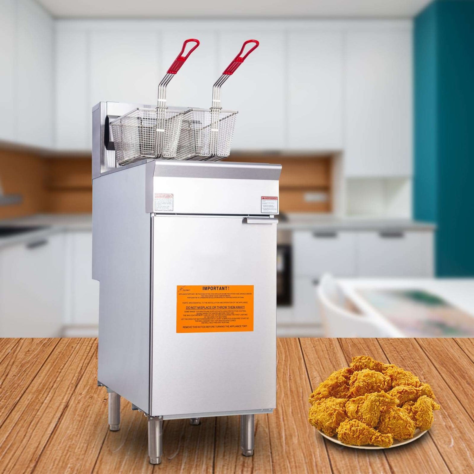 Commercial Deep Fryers for Restaurants | Heavy-Duty | Hakka