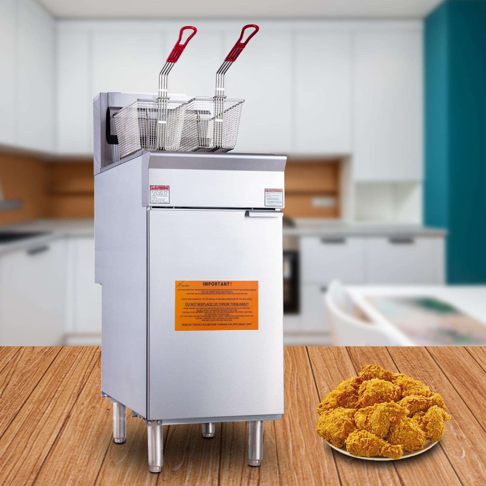 Commercial Deep Fryers for Restaurants | Heavy-Duty | Hakka