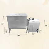 Hakka Electric 60Pound/30 Liter Commercial Tank Meat Mixer Machine with Motor