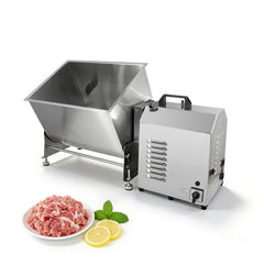 Hakka 37.5L/85 lbs Commercial Electric Tilting Meat Mixer with High-Power Motor, Stainless Steel Mixing 