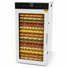 Hakka Bros 20-Tray 1600W Food Dehydrator, 32.7 sq. ft. Drying Space, 86–194°F Temp, 24H Timer & Glass Door