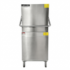Hakka Bros Commercial Hood Type Dishwasher, High Temperature Door Type Dishwashing Machine with Rinse Pump, ETL & NSF Certified, Stainless Steel