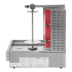 Hakka 20"H Gas Kebab Machine Vertical Broiler with 2 Burners (KB-2)