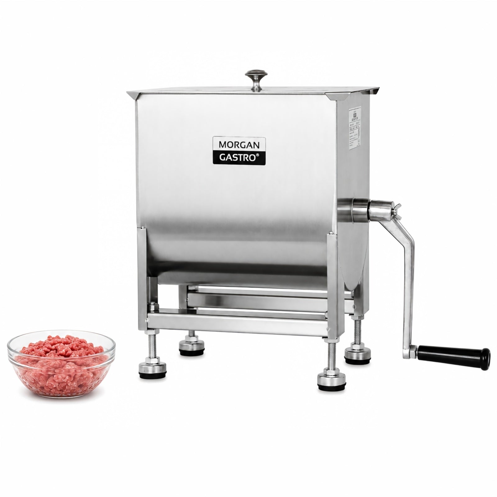 Morgangastro 7.5L15lb Commercial Manual Meat Mixer