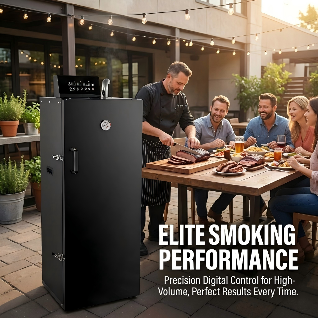 Hakka Commercial 8 Racks Electric Smoker Oven with Digital Control