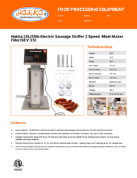 Spec Sheet