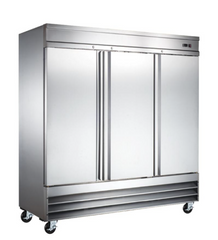 Carina 2040L Triple Door Freezer, Commercial Refrigerator Temp : -22 ~ -18℃