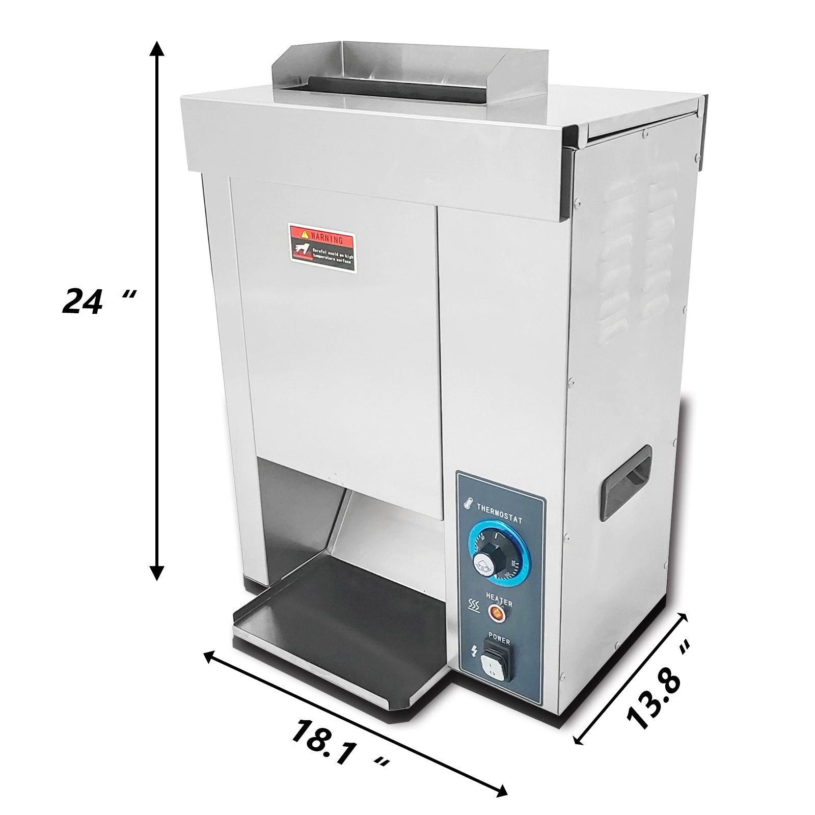 EasyRose Vertical Hamburger Toasting Machine Automatic Chain Type Toas