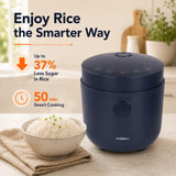 Clivia desugar rice cooker for less sugar rice cooking