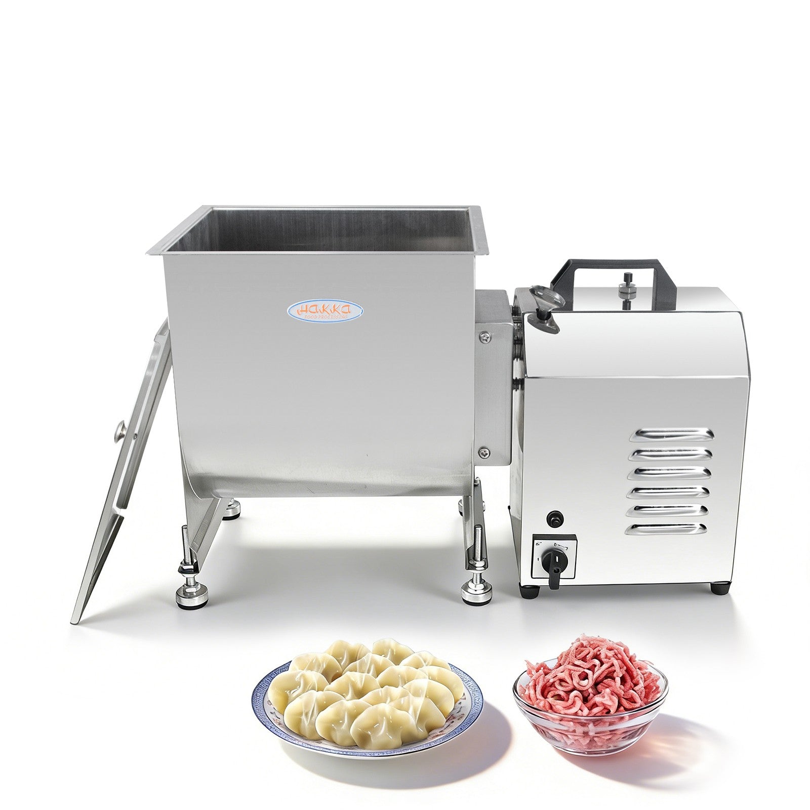 Hakka 22.5L 45 lb open meat mixer