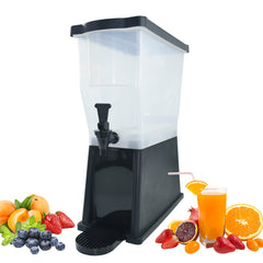 Hakka 3 Gallon Beverage Dispenser Iced Tea Punch Juicer Plastic Drink Dispenser