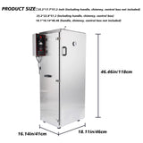 Hakka Digital Electric Smoker Grill 8 Racks Outdoor BBQ Commercial Food Grill