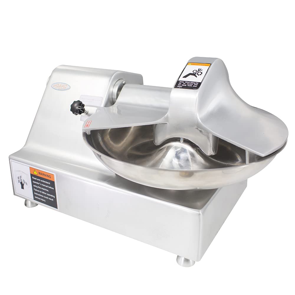 Hakka Commercial 10L Multifunction Meat Bowl Cutter Mixer and Buffalo Chopper Food Processor