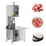 Hakka Bone Saw Machine 65" Electric Butcher Bandsaw Countertop Meat Bone Cutter