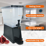 Hakka 3 Gallon Beverage Dispenser and Juice Dispenser