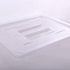 Clivia 1/2 Size Polycarbonate Food Pans Lid&Cover,Clear - Pack of 6