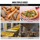 Hakka Electric Dough Sheeter Machine 370W Max 15" Pizza Dough Roller Sheeter, Automatic Commercial Pizza Dough Press Machine, Noodle Bread Pasta Maker