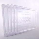Hakka 6-Pcs Food Pan Lid Full Size Clear Polycarbonate Hotel Pan Cover with handle