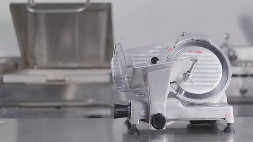 Hakka 12" Blade Commercial Electric Meat Slicer 250W Deli Food Cutter Slicer