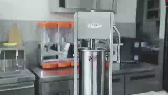 Hakka Hamburger Patty Maker Auto Universal Attachment Fit with Meat Grinder and Sausage Stuffer