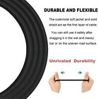 10 Feet Professional Guitar Instrument Cable with black PVC jacket
