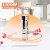 Hakka Commercial Food Processor 6L Electric Food Chopper 1200W Heavy Duty Vegetable Chopper Perfect for Meat Fruits Grains Ginger Garlic