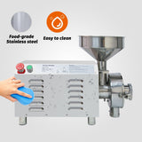 Hakka Electric Grain Grinder 2200W - High-Speed Milling Pulverizer Machine for Grinding Various Dry Materials - Capacity 30-50kg/h