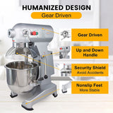 Hakka Commercial 30Qt Planetary Mixer Dough Food Mixer Bakery 3 Speed Without Meat Grinder Head ,ETL Certified