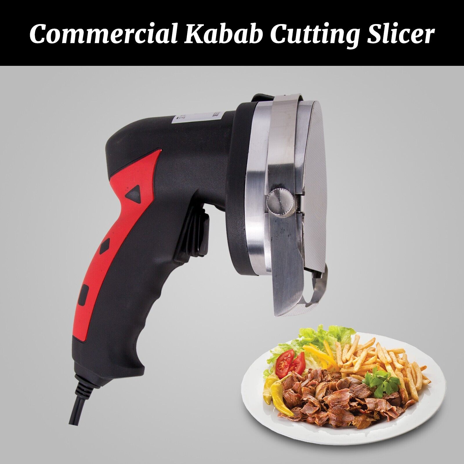 Handheld Elektrische Barbecue Vlees Slicer/ Kebab Cutter/Turkse Kebab Machine Al Handheld Elektrische Barbecue Vlees Slicer/ Kebab Cutter/Turkse Kebab Machine Al