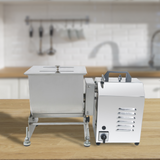 Hakka Electric 30lbs 15L Capacity Tilt Tank Meat Mixer Manual Countertop Machine