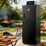 Hakka Commercial 8 Packs Electric Smoker Oven with Digital Control Panel for Ribs Brisket and Chicken,1600W