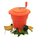 Hakka 20 Liter/5 Gallon Large Commercial Manual Salad Spinner&Dryer