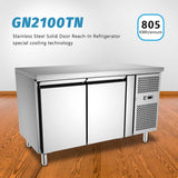 260L Counter Chiller Commercial Refrigerator Temp :+2~+8 ℃