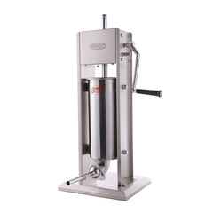 Hakka 11 Lb/5 L Stainless Sausage Stuffer 2 Speed  Vertical Sausage Maker(Official Refurbishment)