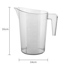 5-Piece Clear Polycarbonate Measuring Cup Set