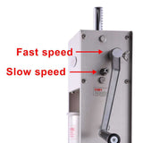 Hakka 25 Lb/12 L Sausage Stuffer 2 Speed Stainless Steel Vertical Sausage Maker