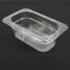 1/9 Size Polycarbonate Gastronorm Pans,176*108*65MM,Clear - Pack of 6