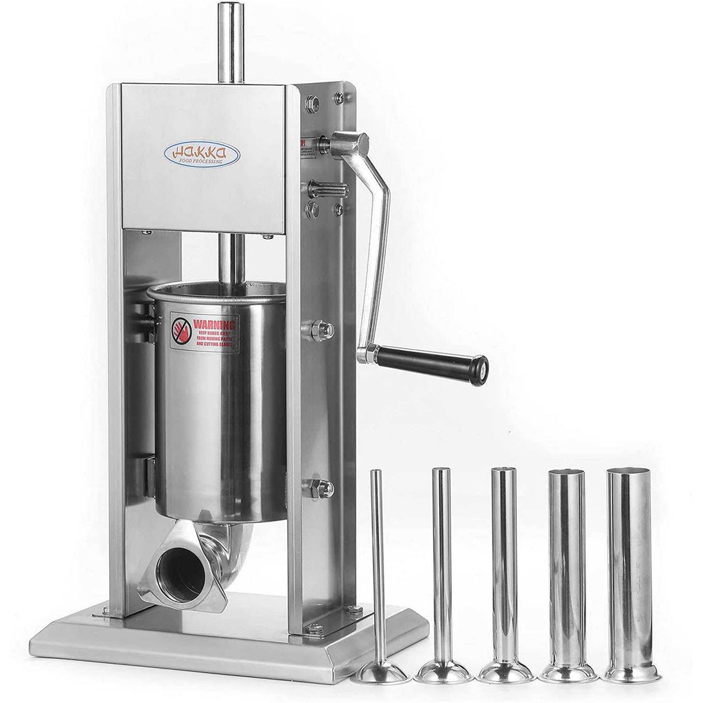 Hakka Stainless Steel Vertical Sausage Maker,2 in 1 Sausage Stuffer/Sp Hakka Brothers Corp