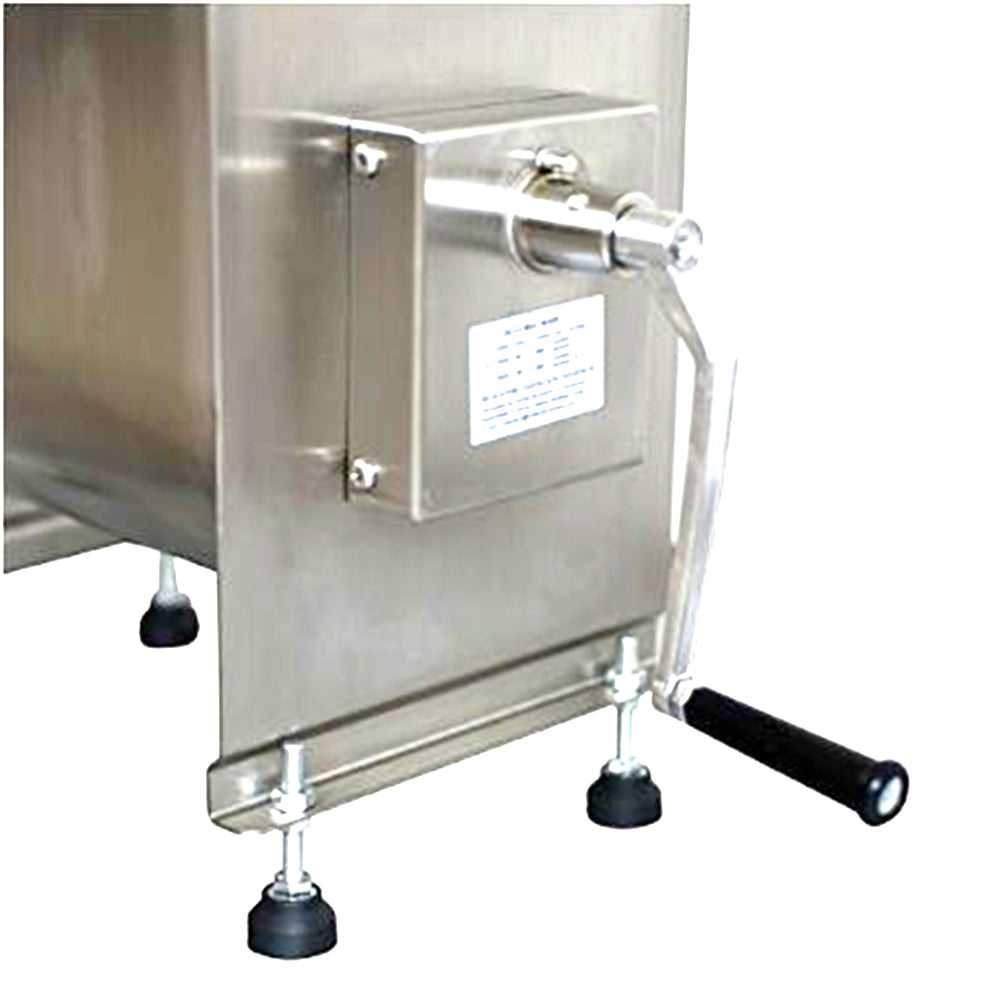 Hakka 20L S/S Meat Mixer, Single Shaft, Fixing Tank, Handy Use and Electric Use (with TC8 Body)