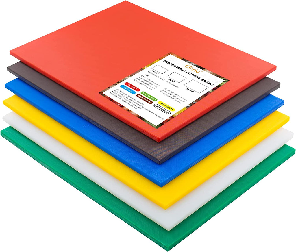 Color Coded Cutting Board System