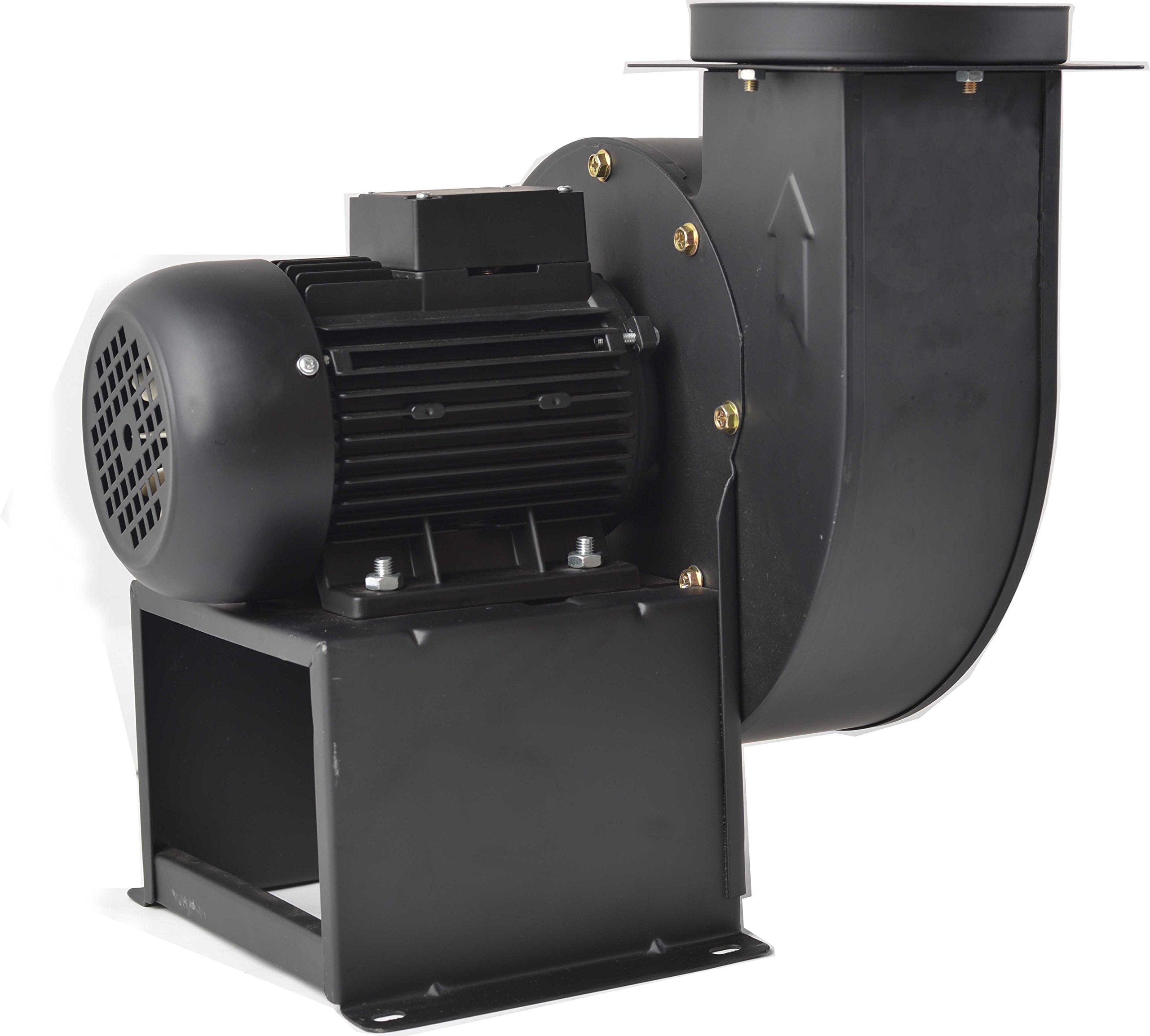 Hakka Centrifugal Blower, Multi-Wing Centrifugal Fan Rectangular Shaded Pole Specialty Blower with Flange, 1400 M2/H Air Flow, 500 CFM, 3300 RPM, 110V/60Hz, 11 amps