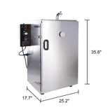 HAKKA Upgraded Commercial Vertical Electric Smoke oven for BBQ Grill Outdoor Indoor Home Cooking Pastrami, Sausage, Bacon, Smoked Chicken, Smoked Pork