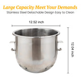 Hakka Commercial 20 Quart Planetary Mixers 4 Function Stainless Steel Food Mixers